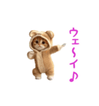 踊る！ダンス猫（着ぐるみ）（個別スタンプ：12）