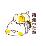 ねこなともだちハチさん（個別スタンプ：1）