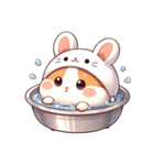 かわいいウサギハムスター （NT） v.2（個別スタンプ：10）