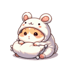 かわいいウサギハムスター （NT） v.2（個別スタンプ：13）