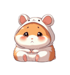 かわいいウサギハムスター （NT） v.2（個別スタンプ：20）