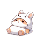 かわいいウサギハムスター （NT） v.2（個別スタンプ：32）