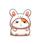 かわいいウサギハムスター （NT） v.2（個別スタンプ：40）
