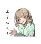 ゆるパーカーちゃんの梅雨日和（個別スタンプ：22）