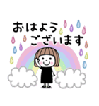 ゆるかわ女子♡梅雨・初夏（個別スタンプ：2）