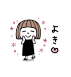 ゆるかわ女子♡梅雨・初夏（個別スタンプ：38）