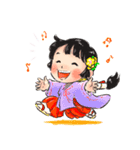 巫女ちゃんのかわいい開運スタンプ1（個別スタンプ：38）