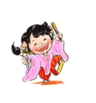 巫女ちゃんのかわいい開運スタンプ1（個別スタンプ：39）
