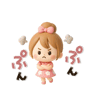 キュート♡おだんごガール・夏【3D】（個別スタンプ：38）