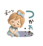キュート♡おだんごガール・夏【3D】（個別スタンプ：39）