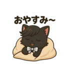 にゃいんずの黒色担当・くろにゃん（個別スタンプ：4）