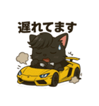 にゃいんずの黒色担当・くろにゃん（個別スタンプ：10）