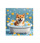柴犬の日常9（個別スタンプ：16）
