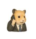 お勤めキンクマハムスター（個別スタンプ：38）