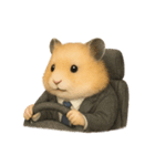 お勤めキンクマハムスター（個別スタンプ：39）