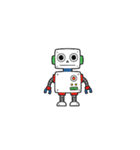 【シンプルロボット】（個別スタンプ：7）