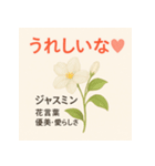 花ことばスタンプ24（個別スタンプ：24）