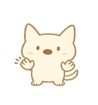 まるいぬくんの日常会話スタンプ（個別スタンプ：3）