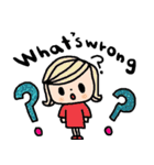 nenerin日常会話スタンプ313英語気遣い修正（個別スタンプ：35）