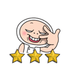 しろめちゃん・わが家は三ツ星レストラン（個別スタンプ：9）