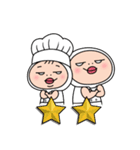 しろめちゃん・わが家は三ツ星レストラン（個別スタンプ：10）