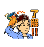 PANAと鳥(善ちゃん)の日常（個別スタンプ：13）