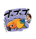 PANAと鳥(善ちゃん)の日常（個別スタンプ：16）