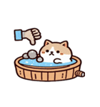 お風呂猫 うふふ,（個別スタンプ：12）