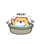 お風呂猫 うふふ,（個別スタンプ：13）