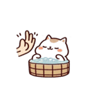 お風呂猫 うふふ,（個別スタンプ：24）