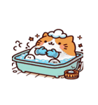 お風呂猫 うふふ,（個別スタンプ：32）
