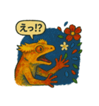 花とかげたちのスタンプ（個別スタンプ：5）