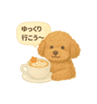 花といっしょに わんこスタンプ（個別スタンプ：31）