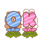 カナ＆カキ : こんにちは！夏（個別スタンプ：4）