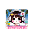 紅茶とケーキです。少し動きます。（個別スタンプ：8）