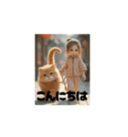 猫とおさんぽPart2（個別スタンプ：2）