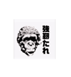 のびのびライフチンパン（個別スタンプ：4）