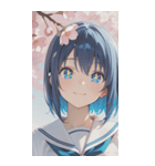 smiling, beautiful girlZERO（個別スタンプ：10）