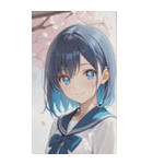smiling, beautiful girlZERO（個別スタンプ：14）
