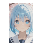 smiling, beautiful girlZERO（個別スタンプ：28）