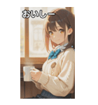 Smiling knit beautiful girl（個別スタンプ：31）