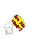 酩酊 うさぎ（個別スタンプ：1）