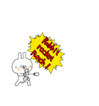 酩酊 うさぎ（個別スタンプ：8）