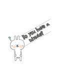 酩酊 うさぎ（個別スタンプ：16）