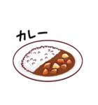 【動く】食べたいものスタンプ（個別スタンプ：3）