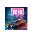 電気列車『雷電⚡️』発進‼️（個別スタンプ：14）