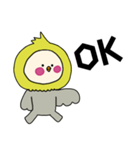 オカメインコキグルミのベビー1（個別スタンプ：1）