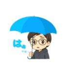 元気なお母さんの夏のコミュニケーション！（個別スタンプ：1）