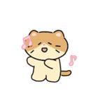 moving lazycat（個別スタンプ：8）