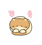 moving lazycat（個別スタンプ：24）
